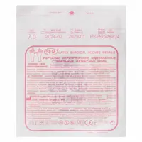 Перчатки латекс Sfm 631389 размер M цвет бежевый 50 пар