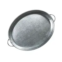 Таз круглый Ремоколор 23 л полипропилен цвет серый/серебристый