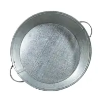 Таз круглый Ремоколор 13 л полипропилен цвет серый/серебристый