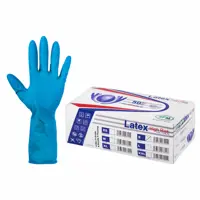 Перчатки латекс Sfm 631396 размер S цвет синий 25 пар