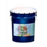 Краска для дорожной разметки Эталон АК-511 562699 износостойкая быстросохнущая черная 25 кг