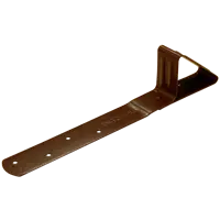 Снегозадержатель для мягкой кровли Grand Line 270x30x54мм RAL 8017