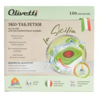 Таблетки для посудомоечной машины Olivetti Lg-7102 20 ball 100 шт