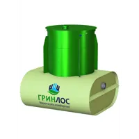 Септик Гринлос Лайт 6 НК Лонг 3006л 1080л/сутки зеленый