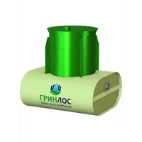 Септик Гринлос Лайт 7 НК Лонг 3206.4л 1260л/сутки зеленый