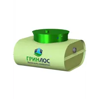 Септик Гринлос Аэро Лайт 6 НК 1926л 1080л/сутки зеленый