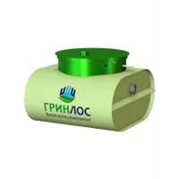 Септик Гринлос Аэро Лайт 4 ПР НК 1669.2л 720л/сутки зеленый