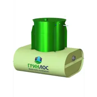 Септик Гринлос Аэро Лайт 8 ПР НК Лонг 3406.8л 1440л/сутки зеленый