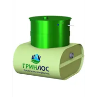 Септик Гринлос Аэро Лайт 3 ПР НК Миди 2116.8л 540л/сутки зеленый