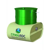 Септик Гринлос Аэро Лайт 2 ПР Миди НК 1940.4л 360л/сутки зеленый