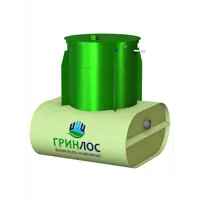 Септик Гринлос Аэро Лайт 5 Пр НК Лонг 2805.6л 900л/сутки зеленый