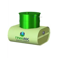 Септик Гринлос Аэро Лайт 6 Пр НК Миди 2646л 1080л/сутки зеленый