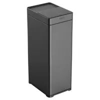 Мусорный контейнер сенсорный 42 л Jvc нержавеющая сталь цвет черный