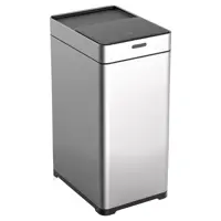 Мусорный контейнер сенсорный 30 л Jvc нержавеющая сталь цвет хром