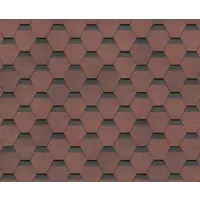 Гибкая черепица Döcke Premium Шеффилд Клубника 3м²