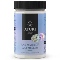 Лак для мебели Aturi Design MIA без запаха матовый прозрачный быстросохнущий 0.29 кг