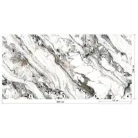 Гибкий камень Мрамор Аврелия 2840x1420x2мм 4.033м² серый