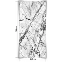 Гибкий камень Мрамор Алмаз 2840x1420x2мм 4.033м² серый