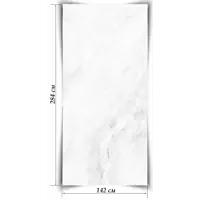 Гибкий камень Мрамор Джей вайт 2840x1420x2мм 4.033м² белый