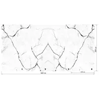 Гибкий камень Мрамор Лаперет атлантический 2840x1420x2мм 4.033м² серый