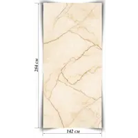 Гибкий камень Мрамор Марфил 2840x1420x2мм 4.033м² черный