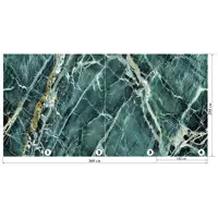 Гибкий камень Мрамор Малахит 2840x1420x2мм 4.033м² серый