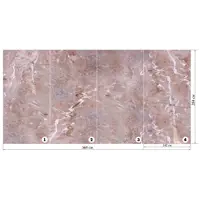 Гибкий мрамор Ветка Сакуры 142x284см 4.033м²