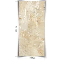 Гибкий мрамор Опал 142x284см 4.033м²