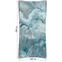 Гибкий мрамор Орнелло 142x284см 4.033м²