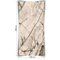 Гибкий мрамор Перламутр 142x284см 4.033м²