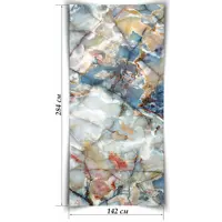 Гибкий мрамор Санторини 142x284см 4.033м²