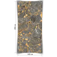 Гибкий мрамор Флаур Грей 142x284см 4.033м²