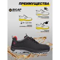 Полуботинки рабочие унисекс Bicap Raptor размер 46