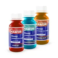 Колер универсальный Krafor № 9 розовый 450 мл