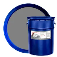 Краска для бетонных полов Ленинградка АК-114 износостойкая цвет серый 20 кг