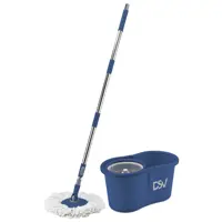 Набор швабра с ведром Dsv DS-10101 10 л цвет синий