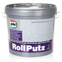 Штукатурка декоративная Jobi 23541 1мм Структурный Белый 16 кг