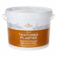 Штукатурка декоративная Olimp 26827 2мм Структурный Белый 16 кг