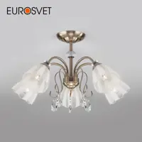 Потолочный светильник EUROSVET 30155/5 античная бронза