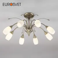 Потолочная люстра EUROSVET 30280/8 античная бронза