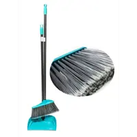 Щетка и совок GoGo 60056 голубой 85 см