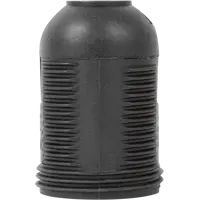 Патрон пластиковый Е27 цвет чёрный