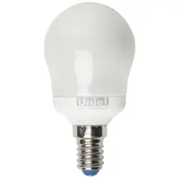 Лампа энергосберегающая Uniel капля E14 11 Вт свет холодный белый