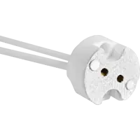 Патрон керамический Uniel GU4/GU5.3 цвет белый