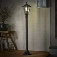 Фонарный столб уличный Inspire Peterburg 1xE27x60 Вт 100 см алюминий/сталь цвет чёрный