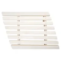 Абажур угловой липа для бани и сауны