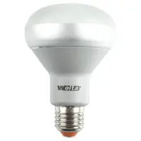 Лампа энергосберегающая Wolta спот E27 15 Вт свет холодный белый