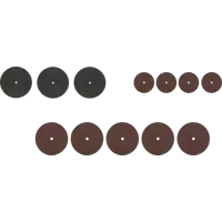 Набор отрезных кругов Dremel, резка металл/дерево/пластмасса, 69 шт.