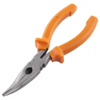 Длинногубцы изогнутые шлифованные Sparta 17411 160 мм