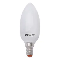 Лампа энергосберегающая Wolta свеча E14 11 Вт свет холодный белый
